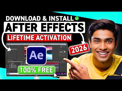How to Download Adobe After Effects for FREE on PC, MAC & LAPTOP (2026)