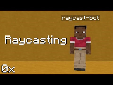 Raycasting with Minecraft Bots using Mineflayer in Python [10]