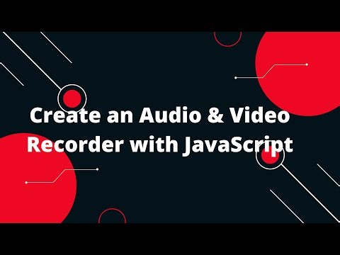 Create an Audio & Video Recorder with JavaScript 🎙️🎥 | Step-by-Step Tutorial!