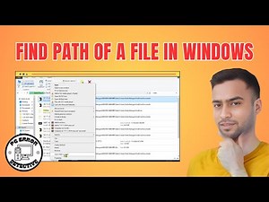 How to Find Path of a File in Windows 10 - Detailed Tutorial (2025)