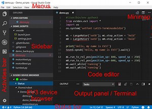 EV3dev Python - The VS Code workflow