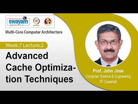 Lec 25: Advanced Cache Optimization Techniques