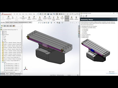 SolidWorks : Assembly Mates : 5