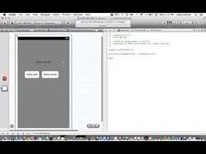 Basic objective-c Programing: Button and Label