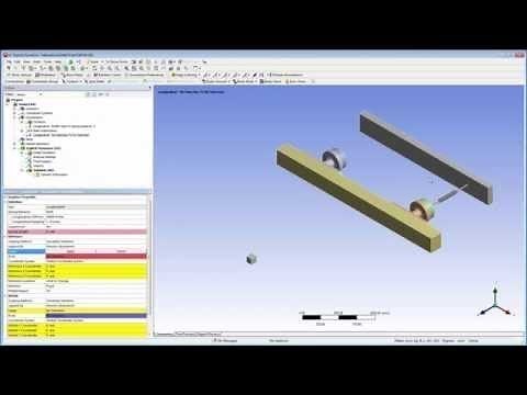 ANSYS Explicit Dynamics: Springs, Remote Displacement, and Parallel Processing