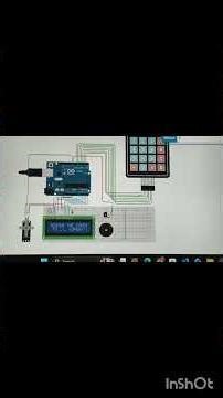 password door lock security system using Arduino in tinkercad ✨ #windows #programming #tinkerboard