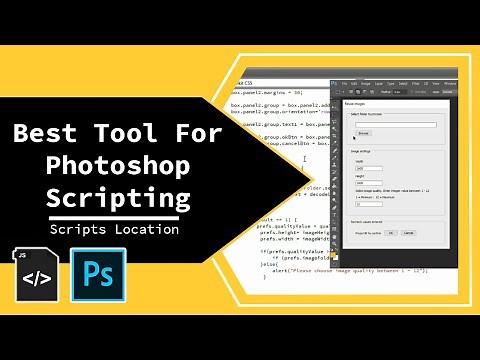 Tool For Creating Photoshop Scripts And Where To Save Scripts [Photoshop Scripting]