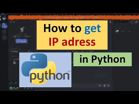 How to get IP address in Python