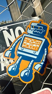First, you put a sticker on a No Parking sign... Just one. For fun. No big deal. Then it’s an electric box. A bathroom stall. A bus stop bench. You start with paper. You move to vinyl. Soon, you discover silkscreen stickers and everything changes.. You can’t stop, carrying a sticker stash at all times, scanning city surfaces like an inebriated raccoon looking for a restaurant dumpster. It’s a slippery slope, but we’re here for you. Together... Forever. | Sticker Robot
