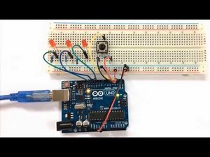 Arduino Tutorial - Turn LED ON/OF using Pushbutton