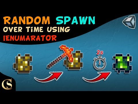 Spawn Random Objects in Unity Over Time - IEnumerator Tutorial