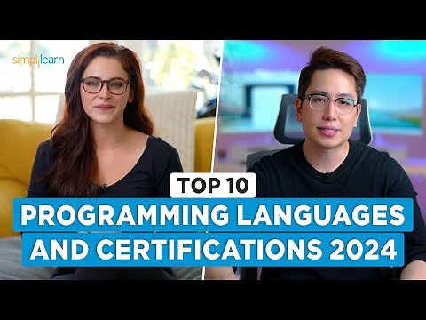 Top 10 Programming Languages And Certifications In 2026 | Best Programming Languages | Simplilearn