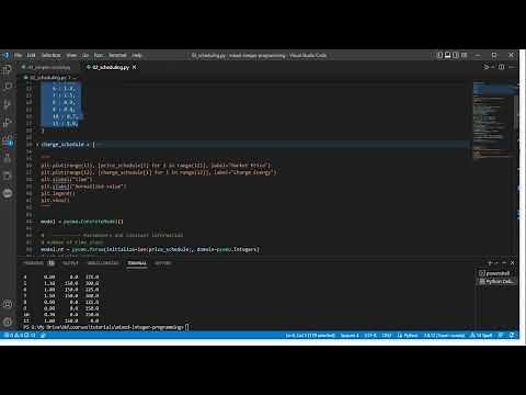 5.3: Solving problems using Pyomo - less simple example (coding)