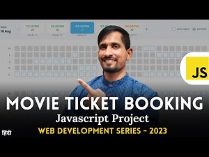 Movie Ticket Booking System Using Javascript | Javascript Project | Coding Kalakar