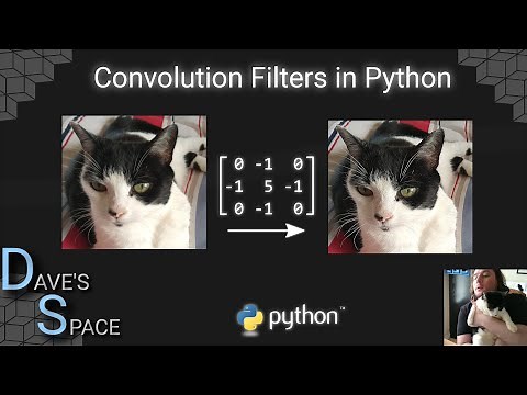 Vizualizing convolution filters in python (tutorial)