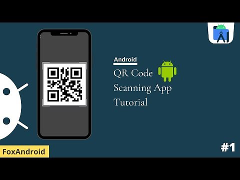 Android QR Code Scanner App Tutorial | Android Studio Tutorial for Beginners | #1