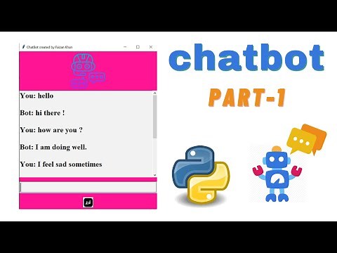 Talking Chat Bot Part 1 | Python GUI Project | For Beginners From Scratch