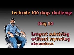 Leetcode 3: Longest Substring Without Repeating Characters | Java Solution