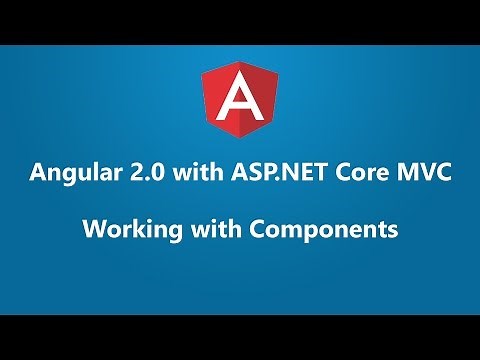 Angular 2 with ASP.NET Core MVC - Working With Components
