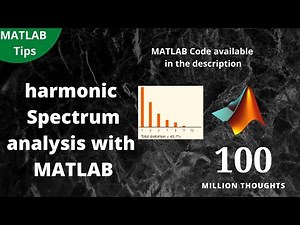 Spectrum estimation and harmonic analysis with MATLAB