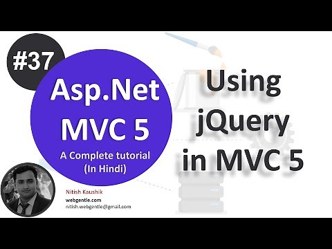 (#37) Using jQuery in MVC | mvc tutorial for beginners in .net c#