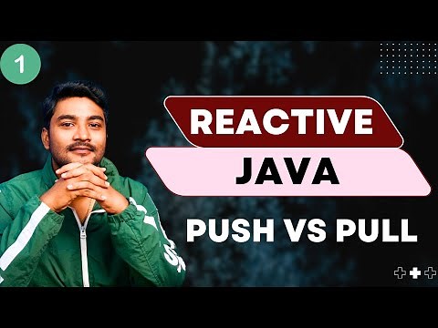 Reactive Programming 01 - Java Stream Vs Reactive Stream | Push Vs Pull Model | Project reactor