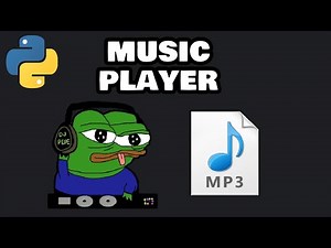 Build a music player with Python! 🎶