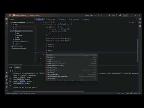 Java Lesson 22 – Threads & Concurrency
