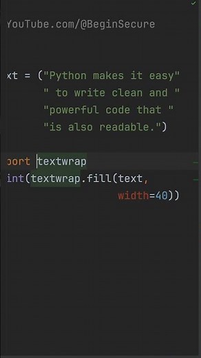 How To Wrap Text In Python The Easy Way!