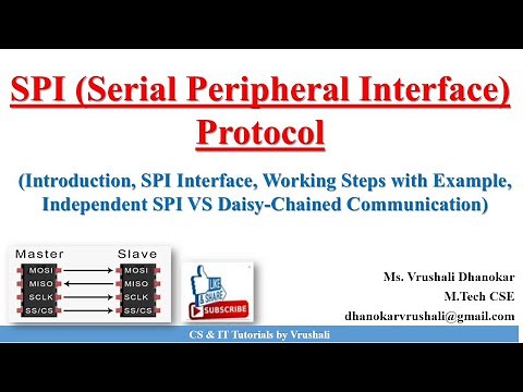 PAI 15 : SPI (Serial Peripheral Interface) Protocol | Working | Interface | Example