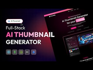 Build an AI Thumbnail Generator App using React | MERN Stack + Gemini API (Full Tutorial)