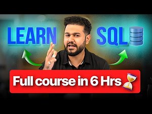 SQL Full Course for Beginners 2025 | SQL Tutorial For Beginners | SQL Training for Beginners