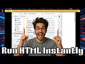 How To Run An HTML File In Notepad | Simple Guide (2025)