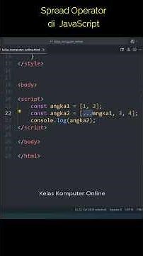 Learn JavaScript For Beginners: How to Use the Spread Operator