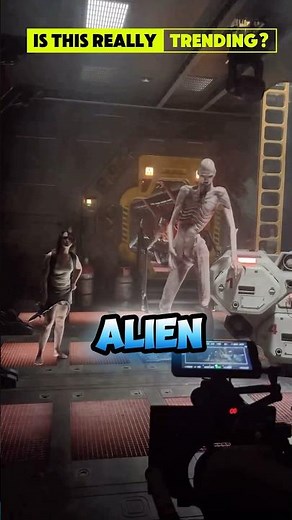 This behind the scenes video of the final creature in Alien: Romulus will