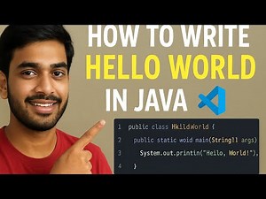 How to write hello world