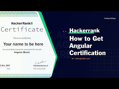 How to complete Hackerrank Certification Test | Angular | Basic | codingindian.com