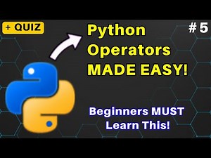 5. Python Arithmetic & Comparison Operators Explained (Beginner Tutorial) #python #tutorial