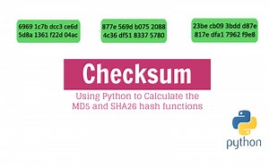 Checksum: The Simplest to Calculate the Checksum for MD5 and SHA256