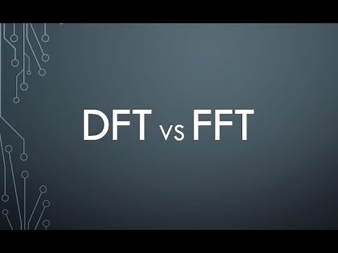 DFT vs FFT