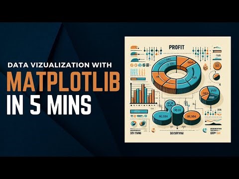 Learn Matplotlib in 5 Minutes | Matplotlib Python Tutorial