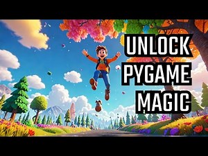 PYTHON Gamers! Make AMAZING Games with Pygame Library!