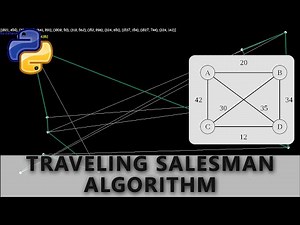 Simple Traveling Salesman Algorithm (Python)
