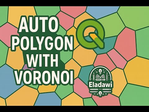 QGIS Advanced: Auto Polygon Creation Using Voronoi