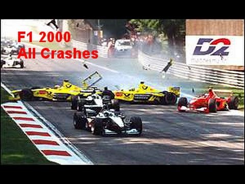 F1 2000 All Crashes