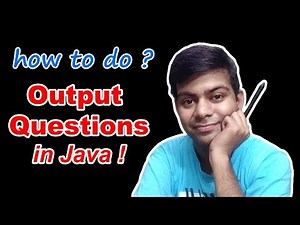 Output Questions in Java from last year Board Question Paper ICSE Class 10 Computer