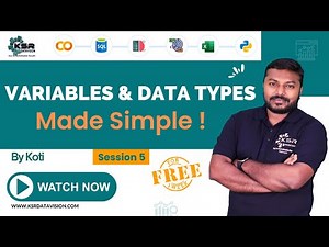 Master Python Basics: Variables & Data Types Explained 🐍