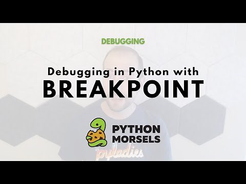 Debugging with breakpoint in Python