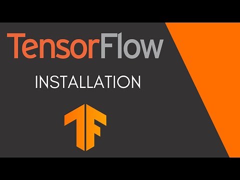 TensorFlow Tutorial 1 - Installation and Setup Deep Learning Environment (Anaconda and PyCharm)